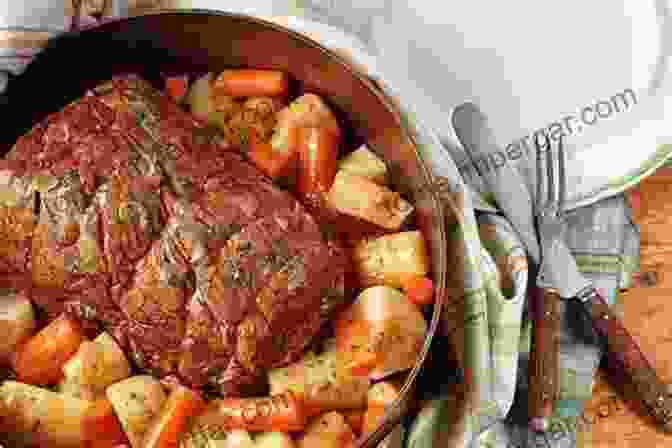 A Chef Preparing A Pot Roast In The Kitchen Hello 365 Roast Recipes: Best Roast Cookbook Ever For Beginners Pot Roast Cookbook Pork Loin Recipe Italian Slow Cooker Cookbook Roast Dinner Cookbook Roasted Vegetable Cookbook 1