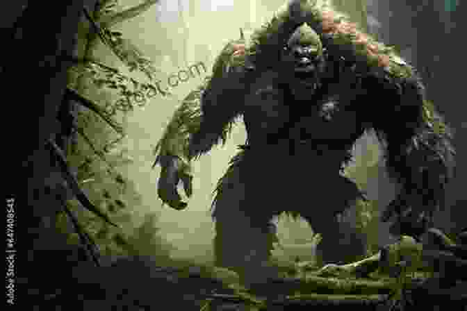 A Grainy Image Of A Large, Hairy Creature Resembling Bigfoot. Supernatural Lore Of Pennsylvania: Ghosts Monsters And Miracles (American Legends)