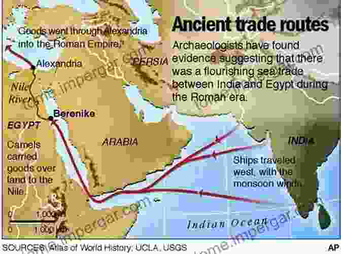 A Map Illustrating The Ancient Trade Routes That Connected The Eastern Desert To The Nile Valley, Facilitating The Exchange Of Goods And Ideas. The Red Land: The Illustrated Archaeology Of Egypt S Eastern Desert