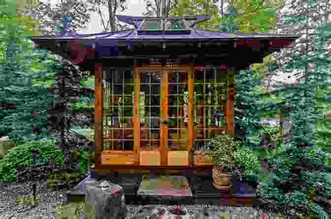 A Traditional Japanese Tea House Nestled Amidst A Serene Garden Quiet Beauty: The Japanese Gardens Of North America