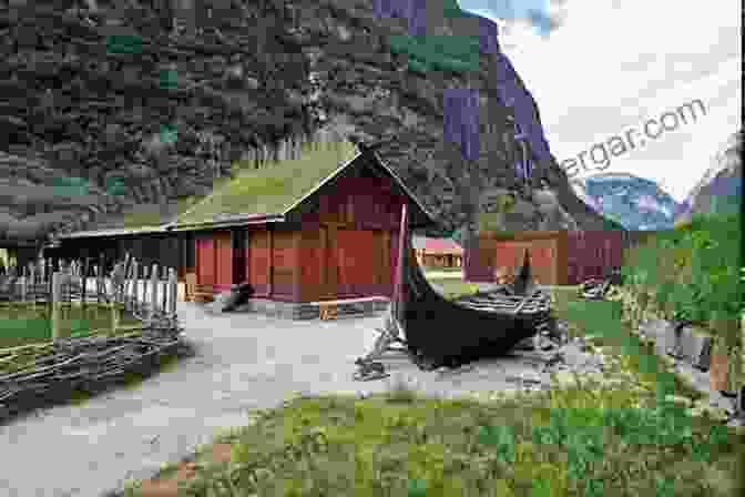 A Viking Village Nestled Amidst A Fjord. The World S Greatest Civilizations: The History And Culture Of The Vikings