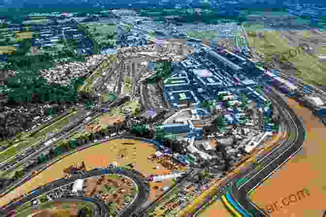 Aerial View Of Le Mans Circuit With Cars Racing The Man In The White Suit: The Stig Le Mans The Fast Lane And Me