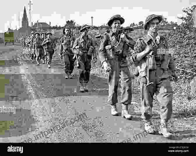 British Soldiers Advancing In Normandy The Black Bull: From Normandy To The Baltic With The 11th Armoured Division