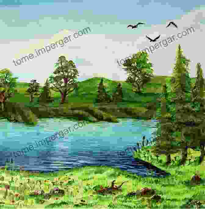 French Impressions Book Cover Featuring A Painting Of A Tranquil Lake In The Countryside French Impressions Betty Lou Phillips