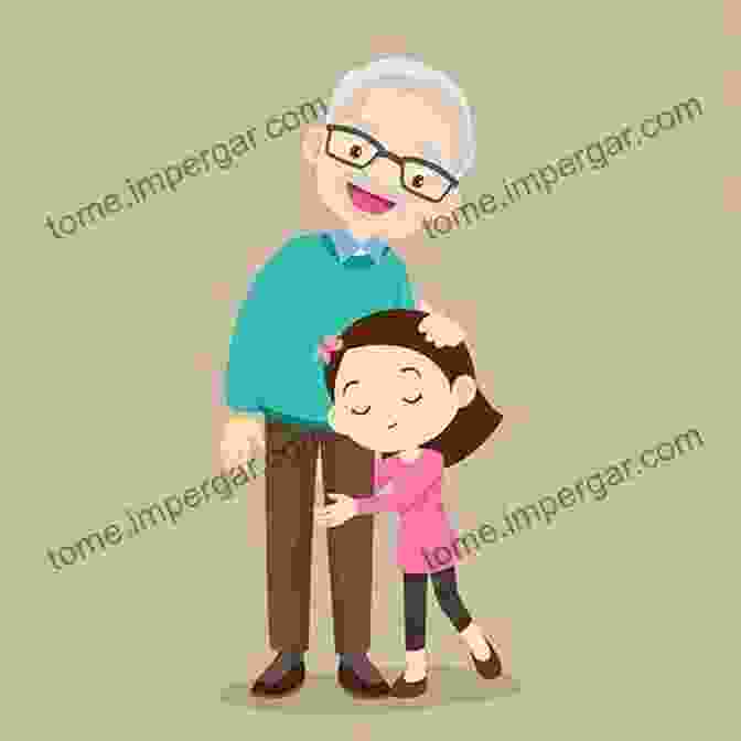 Grandfather And Granddaughter Hugging, Expressing Love And Connection The Grandpa Book: Are You Ready?