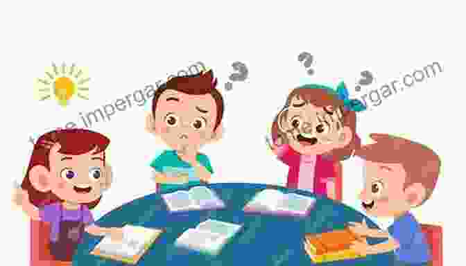 Kids Discussing Their Different Ideas To Solve A Puzzle. Brain Games For Kids: Riddles And Brain Teasers That Will Amaze Your Kids