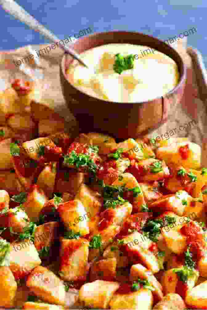 Patatas Bravas: Crispy Fried Potatoes Topped With A Spicy Tomato Sauce And Mayonnaise Top 10 Spanish Tapas How To Cook Spanish Cuisine